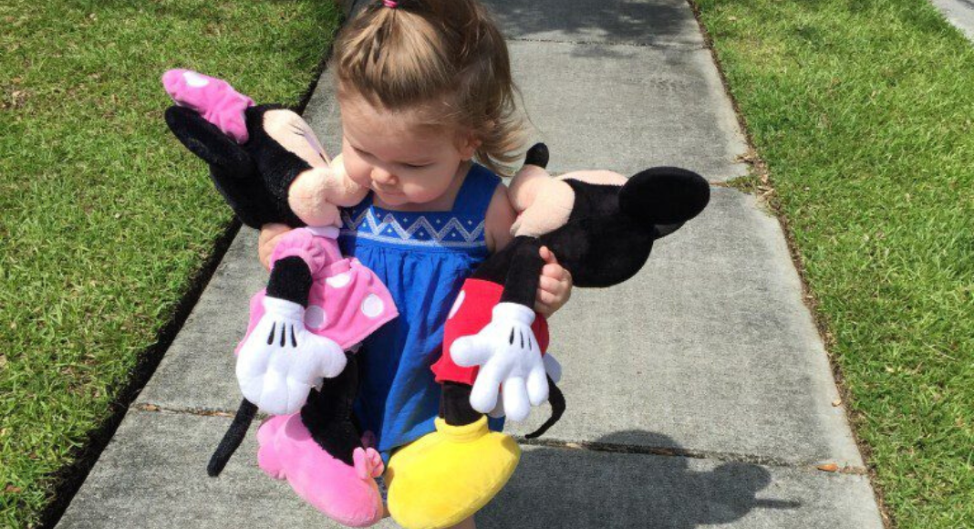 You know you're a mom when stuffed animals now join you on walks.