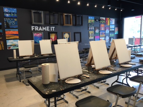 Paint &amp; Sip at Pinot's Palette!