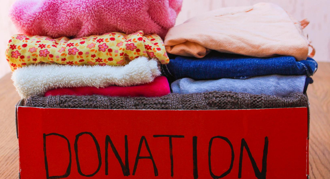 Donate items by post for free!