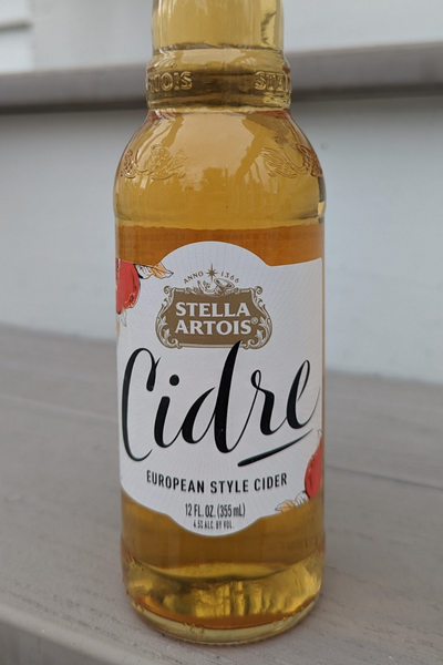 Taste-test winner: Stella Artois Cidre!