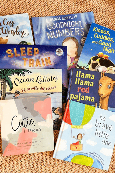 An array of bedtime reads to include all of the books listed above.