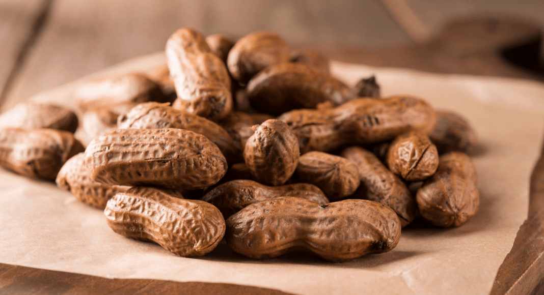 southern foods: boiled peanuts