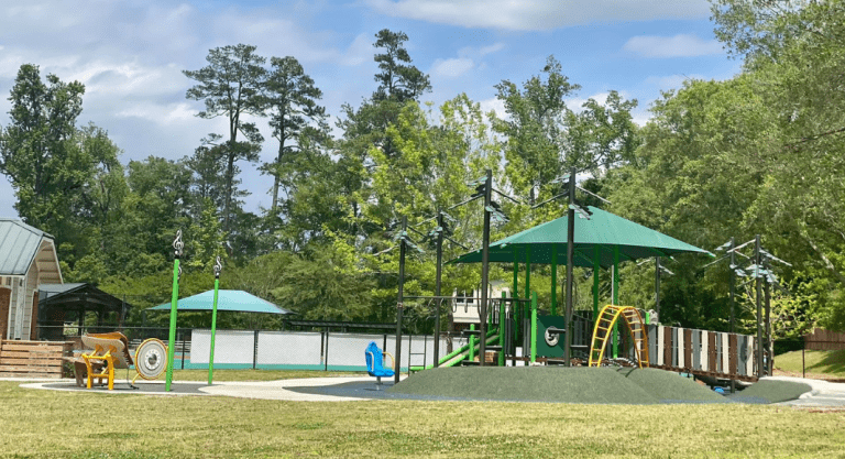 far away view of Saul Alexander Playground