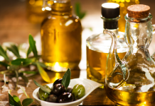 winter home spa: olive oil