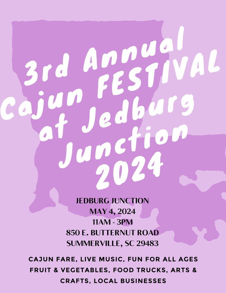 3rd Annual Cajun Festival at Jedburg Junction